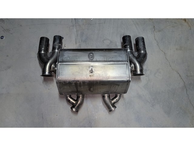 BMW M4 Quad Exhaust Rear Assembly Backend Only