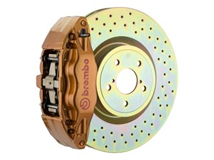 Gold brembo Brake caliper