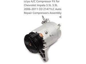 2008 Chevy Impala AC Compressor Clutch