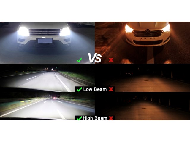 LED Headlight Bulbs 2 pack EVERY BULB SIZE AVAILABLE TO REPLACE ANY VEHICLE’S HA