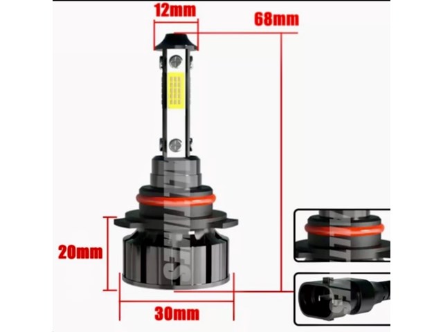 LED Headlight Bulbs 2 pack EVERY BULB SIZE AVAILABLE TO REPLACE ANY VEHICLE’S HA