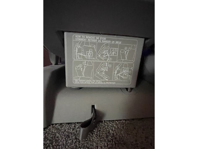 2019 Toyota Sienna Rear Seat