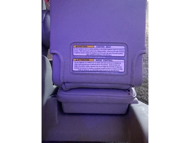 2019 Toyota Sienna Rear Seat