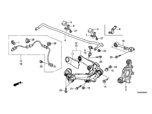 2016 Honda CRV Knuckle Support