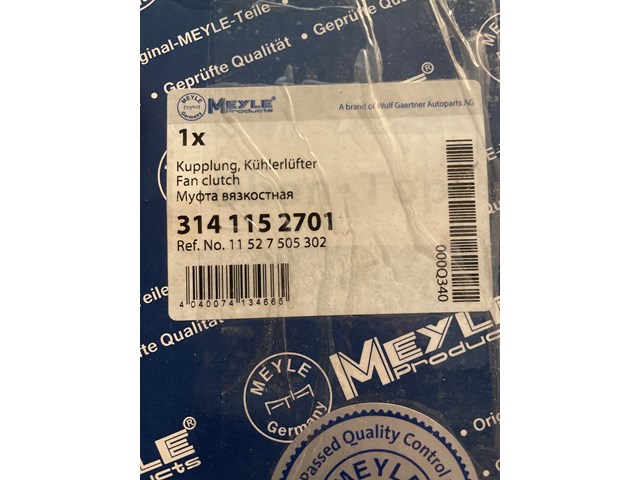 2000 BMW 530i Fan Clutch