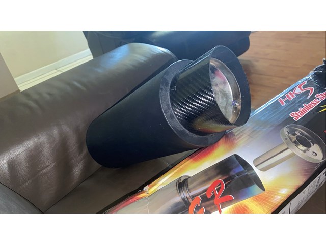 HK5 STAINLESS STEEL MUFFLER