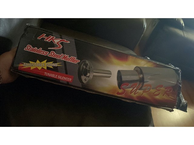 HK5 STAINLESS STEEL MUFFLER