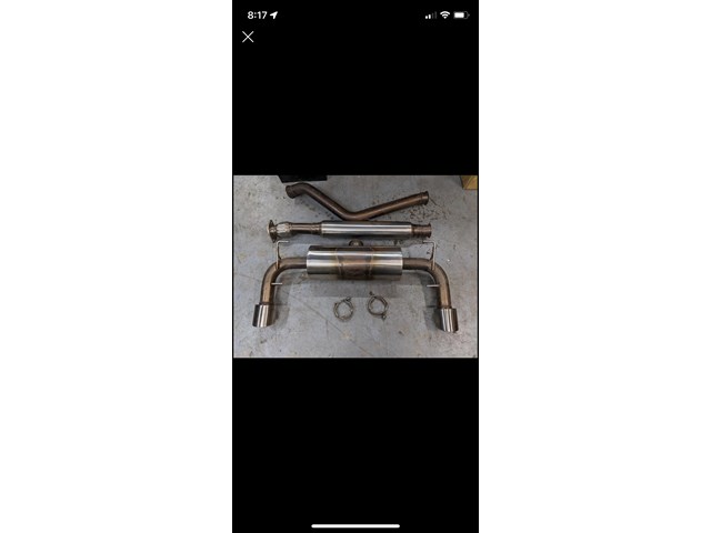 2016 Subaru BRZ Perrin catback exhaust 