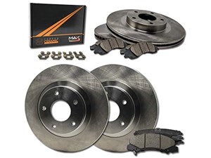 2016 Toyota Highlander Rear Brake Pads & Rotors