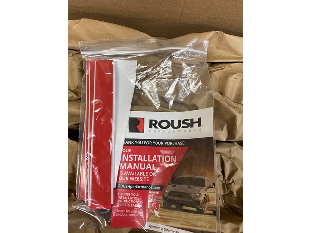 Roush upper and lower grille