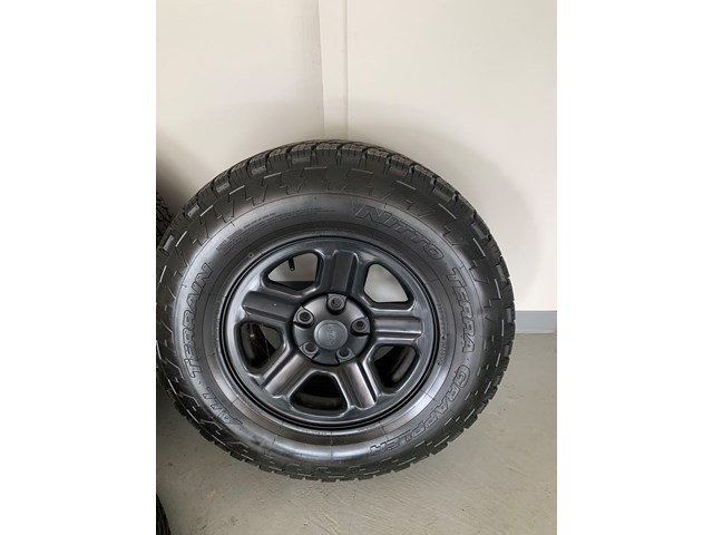 2017 Jeep Wrangler  set of rims and Tires