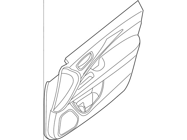 2020 Infiniti QX60 Trim Module Door (Left, Front)