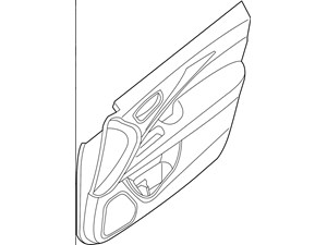 2020 Infiniti QX60 Trim Module Door (Left, Front)