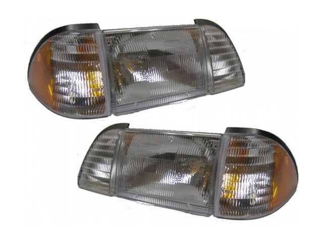 1987-1993 STOCK 6pc Headlight Set