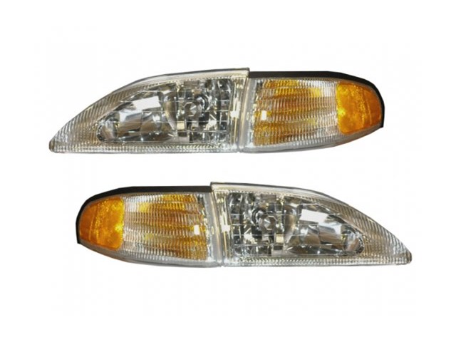 1994-1998 Cobra Headlights with Stock Side Marker