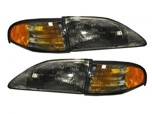 1994-1998 Stock Smoked 4pc Headlight