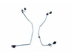 1987-1993 Mustang 5.0L Chrome Fuel Rail Hard Extension Lines