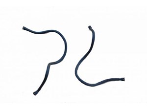 1987-1993 Mustang 5.0 Rubber Lines from Metal Lines to Tank (Pair)