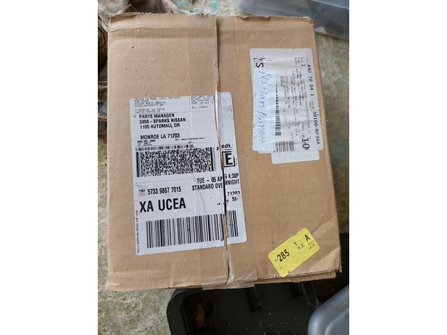 2017 Nissan Frontier Differential Components