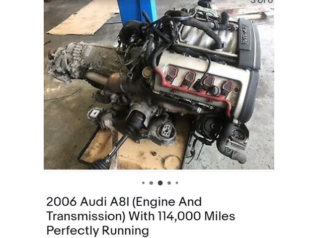 2006 Audi A8 Engine