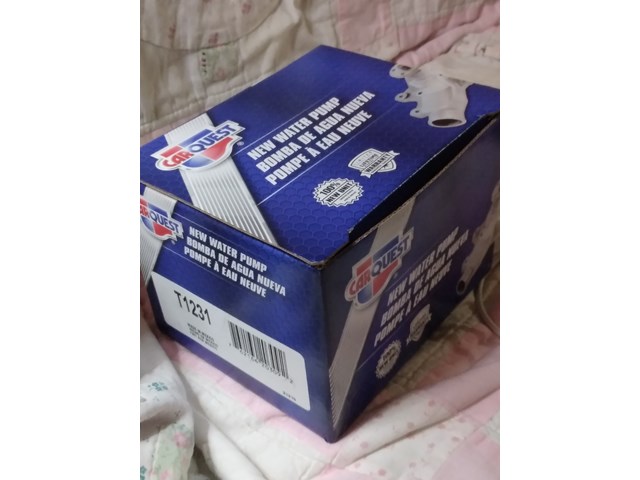 Carquest New In Box Water Pump T1231 (WITH GASKETS)