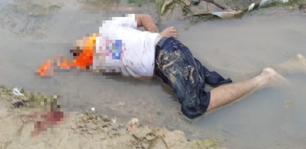 Com mãos amarradas, homem é encontrado em igarapé na zona Norte Com mãos amarradas, homem é encontrado em igarapé na zona Norte
