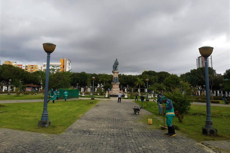 Praça da Saudade é revitalizada por meio do programa ambiental 'Manaus Verde' Portal do Marcos Praça da Saudade é revitalizada por meio do programa ambiental 'Manaus Verde' Portal do Marcos