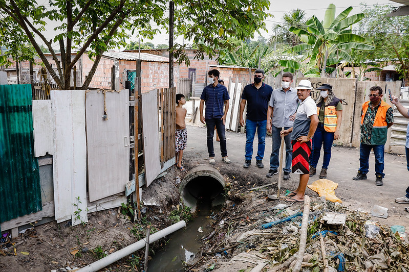 Marcos Rotta fiscaliza revitaliza&ccedil;&atilde;o da comunidade das Gar&ccedil;as, no Novo  Aleixo - Portal do Marcos Santos