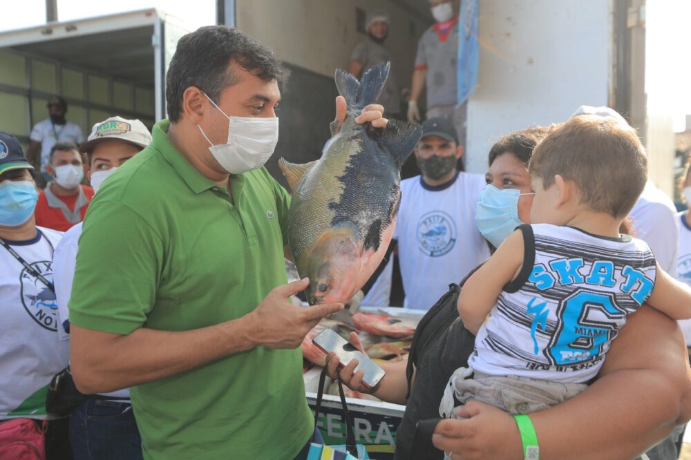 Na semana do Natal, Wilson Lima entrega 20 toneladas de pescado a 8 mil  fam&iacute;lias &ndash; Portal do Marcos Santos - Portal do Marcos Santos