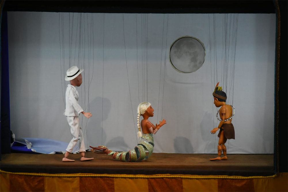 Ópera de marionetes 'Onheama' será apresentada mais uma vez, no Teatro Amazonas, dia 29 de maio - Portal do Marcos Santos