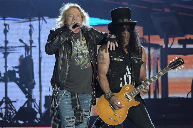 EXCLUSIVO Axl Rose e Slash EXCLUSIVO Axl Rose e Slash