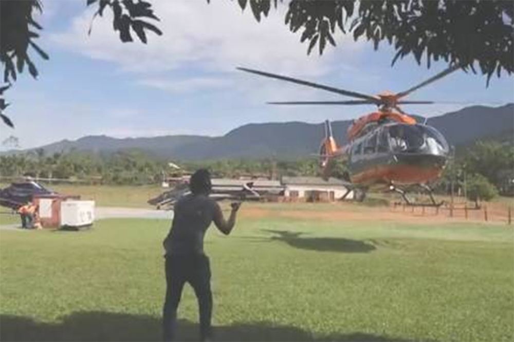 Turistas pagam até R$ 30 mil por voo de helicóptero para sair do litoral  norte de SP - Portal do Marcos Santos