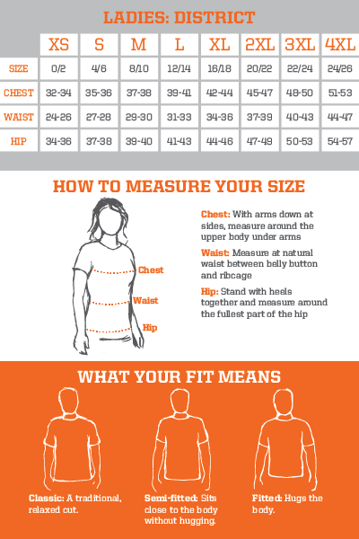 Sizing Chart