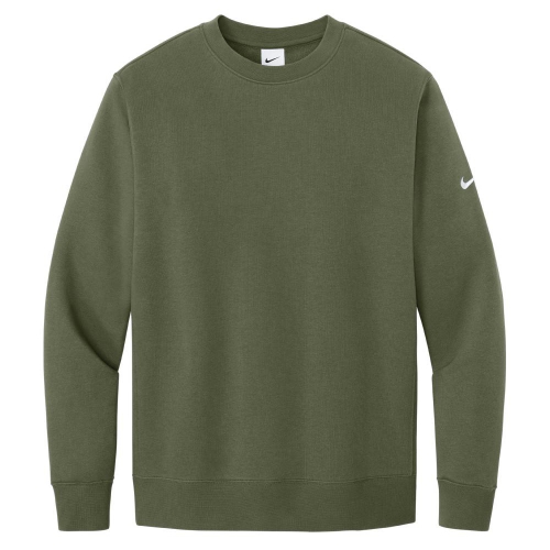 Nike Club Fleece Sleeve Swoosh Crew
