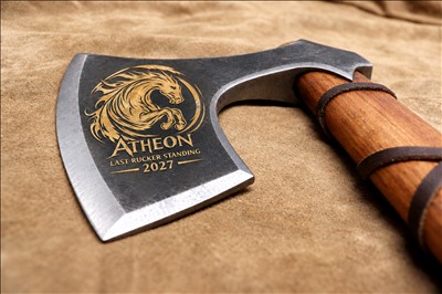 Custom Atheon axe, Last Rucker Standing 2027