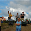Band at checkpt 1 on Ester Dome