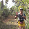 runner on dirt trail