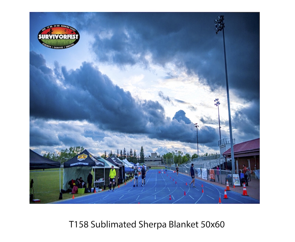 Survivorfest SHERPA Blanket (mock-up preview)