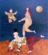 Rare Harry Guttman Playtime Serigraph