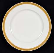Two Vintage T&V Limoges France White China Plates