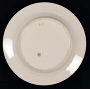 Two Vintage T&V Limoges France White China Plates