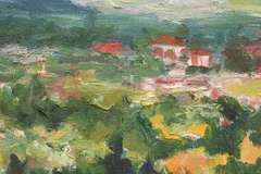 HIGHLY COLLECTIBLE LANDSCAPE OIL BY MANOR SHADIAN