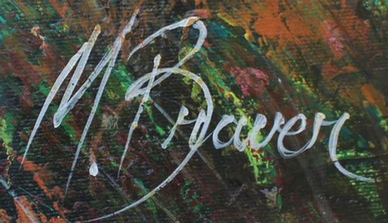 Mark Braver Signed Original Oil