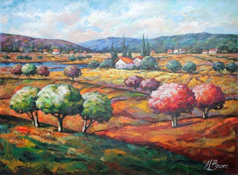 Mark Braver Original Oil