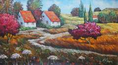 Mark Braver Signed Original Oil