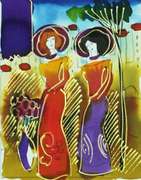 Very Collectible Moshe Leider Original Watercolor