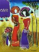 Very Collectible Moshe Leider Original Watercolor