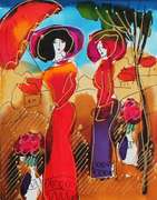 Moshe Leider Original Watercolor