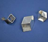 Brand New 925 Sterling Silver Pendant & Earrings Set