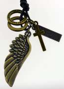 Men's Charm Chocker Pendant Necklace